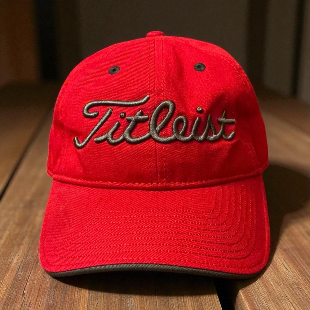 Titleist Bold Red Cap - Picture 8 of 10